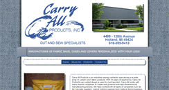 Desktop Screenshot of carry-allproducts.com